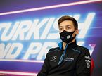 Джордж Расселл на пресс-конференции FIA в Истанбул-парке