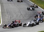 Гран При Австрии. Макс Ферстаппен ведет борьбу с Валттери Боттасом