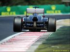 Машина Sauber на трассе Гран При Венгрии