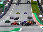 Момент старта первой гонки W Series в Австрии, фото пресс-службы серии