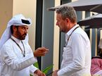 Стив Нильсен (справа) и Мохаммед Бен Сулайем, президент FIA