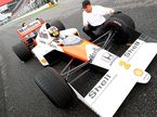 Стоффель Вандорн за рулём McLaren-Honda MP4/5