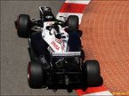 Валттери Боттас на трассе в Монако за рулем Williams FW35