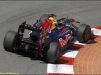 Red Bull RB7 на трассе Гран При Монако
