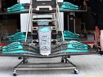 Передние антикрылья Mercedes, подготовленные для Гран При Майами