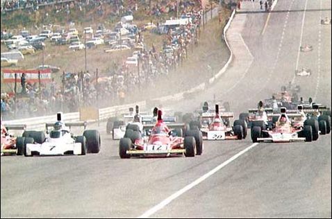 Старт Гран При Южной Африки'74