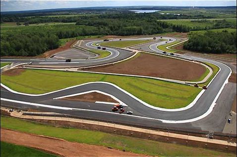 На Moscow Raceway идет укладка асфальта