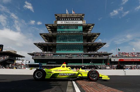 Симон Пажено, фото IndyCar