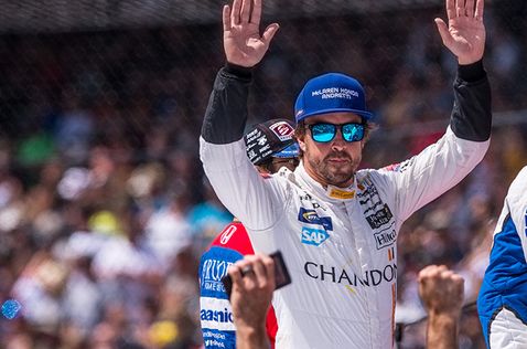 Фернандо Алонсо после гонки Indy 500, 2017 год