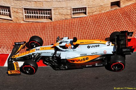 Даниэль Риккардо на Гран При Монако, 2021 год