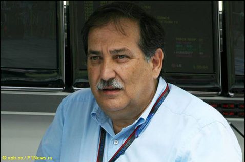Президент HRT F1 Хосе-Рамон Карабанте