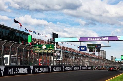 Старт Гран При Австралии, фото XPB