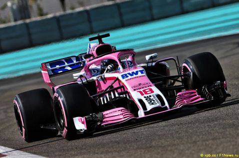 Лэнс Стролл за рулем Force India