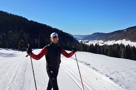 В межсезонье Роман Грожан интенсивно тренировался, в том числе на лыжах