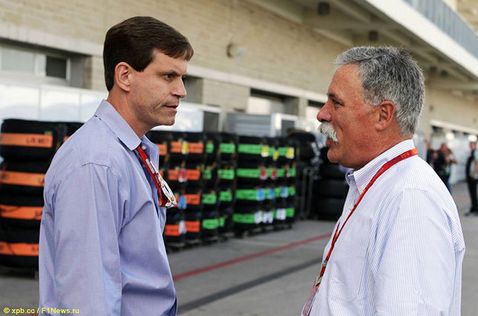 Таво Хеллмунд (слева) и Чейз Кэри, бывший исполнительный директор Формулы 1