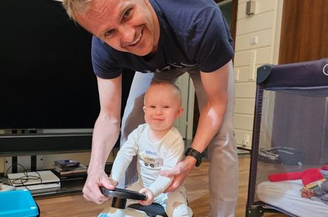 Хейкки Ковалайнен и его сын, фото из социальных сетей