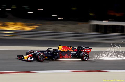 Макс Ферстаппен на трассе Гран При Бахрейна, 2019 год