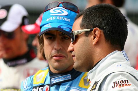 Хуан-Пабло Монтойа и Фернандо Алонсо, 2006 год. 