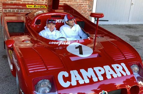 Кими Райкконен и Антонио Джовинацци, фото пресс-службы Alfa Romeo