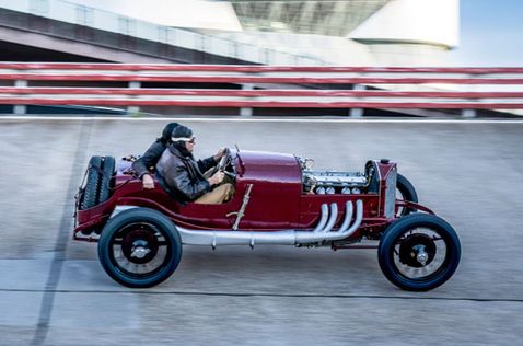 Mercedes Targa Florio, за руль которого предстоит сесть Джорджу Расселлу